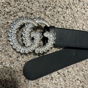 Gucci “diamond” belt
